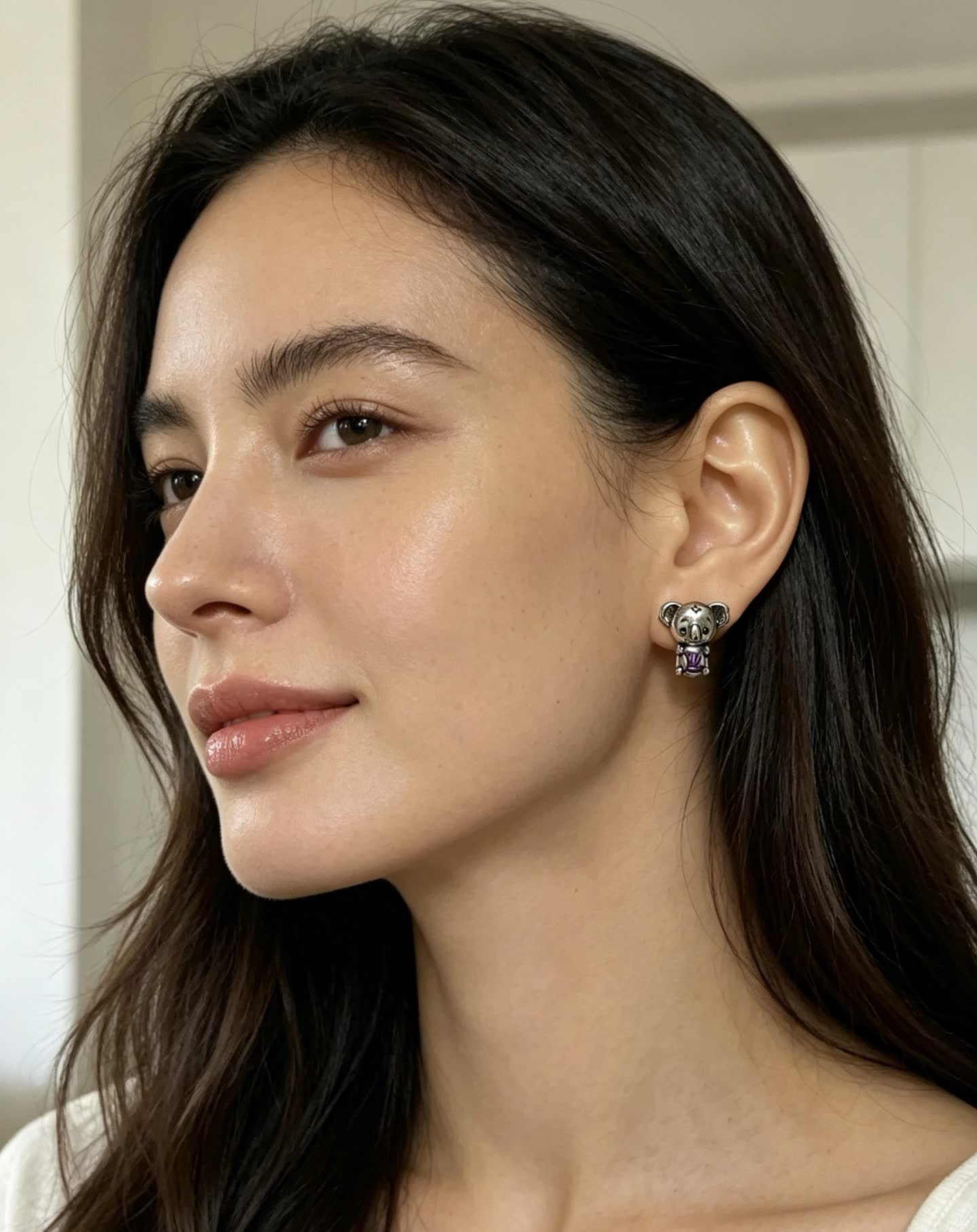 Louis Vuitton Koala Stud Earrings